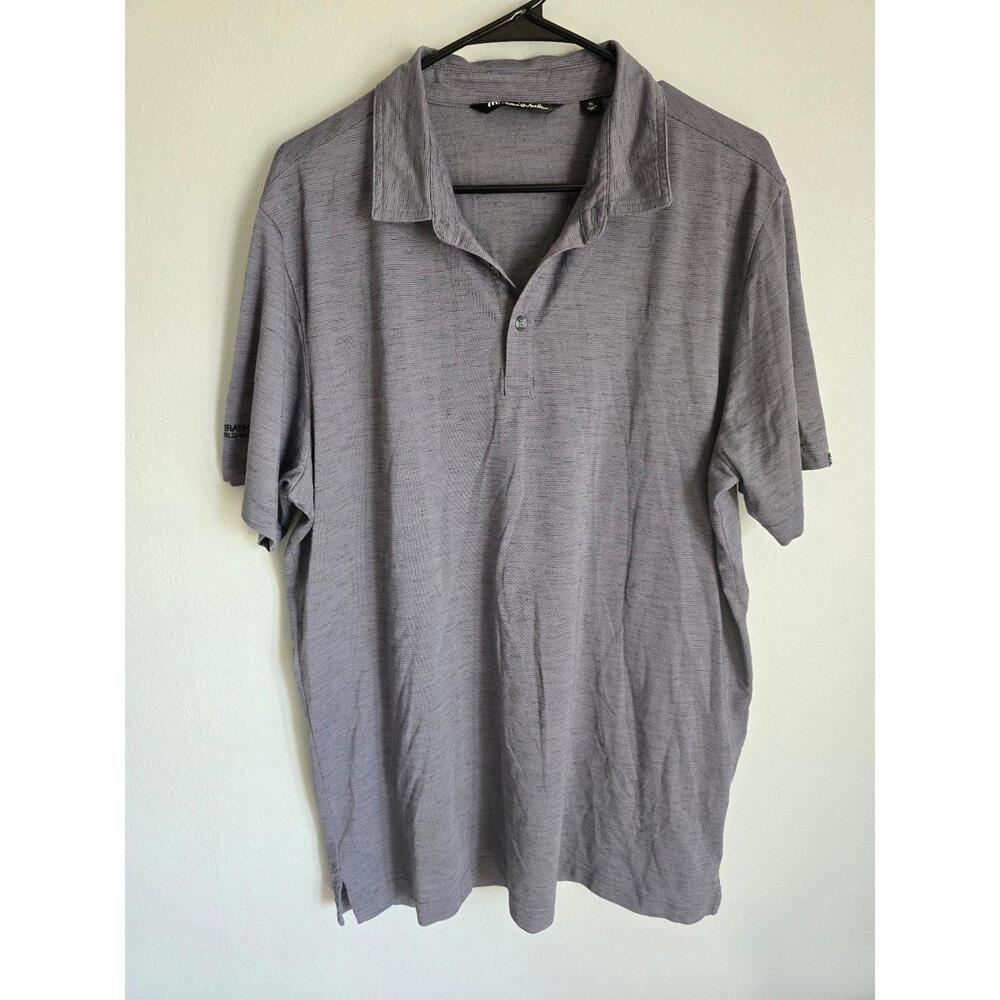 Travis Matthew Grey Polo (XL)